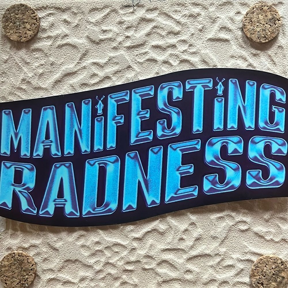 NEW JANUARY 2025 DUTCH BROS MANIFESTING RADNESS STICKER